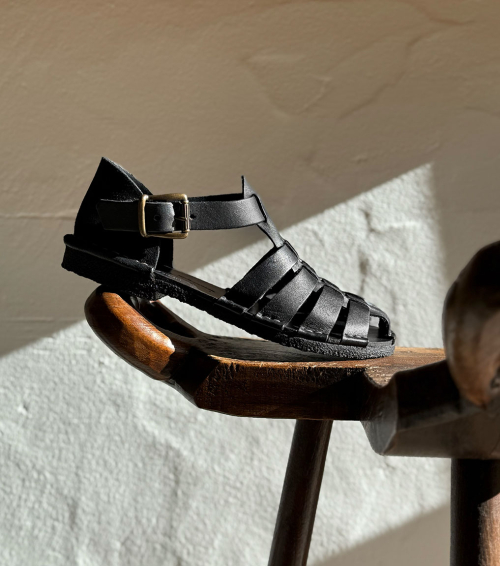 sandalias fisherman san 18 negro