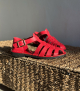 fisherman sandals san 18 rosso red