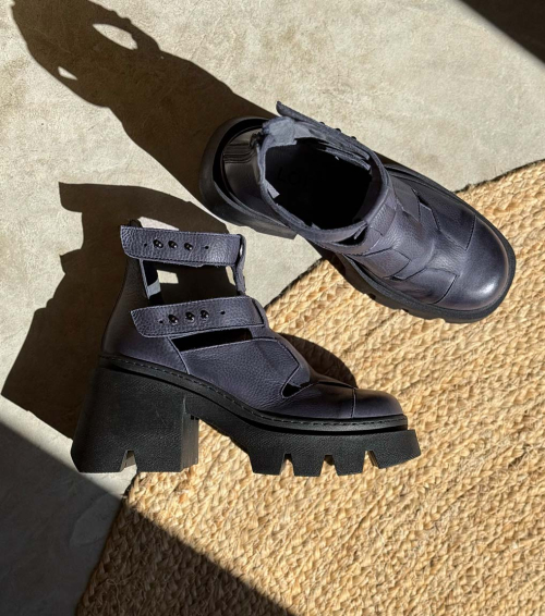 boots compensées 7402 luna blu