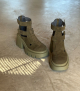 botines cuña 7382 forest caqui