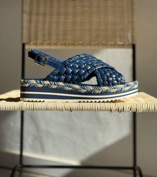 sandalias milan 11528 azulon