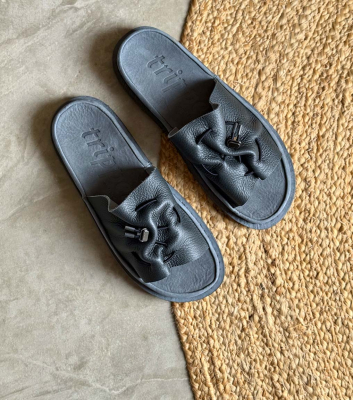 mules planos synergy f azul...