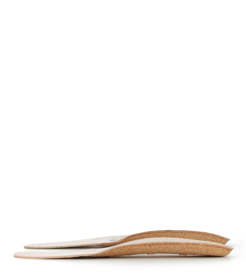 semelles fines trippen cuir sanded natur