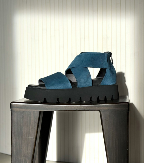 sandales 3447 dk turquoise