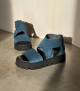 sandales 3447 dk turquoise