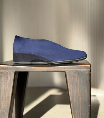 ballerines 720 bleu stretch