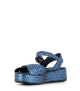 sandals forli 9807 azzuro blue