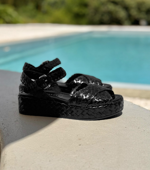 sandales forli 9807 noir