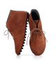 barefoot lace-up shoes 7724 caramello