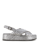 sandalias forli 9806 plata
