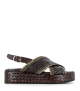 sandales forli 10734 marron chocolat