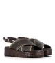 sandalias forli 10734 marrón chocolate