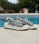 sandales forli 9806 nero blanco