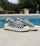 sandales forli 9806 nero blanco
