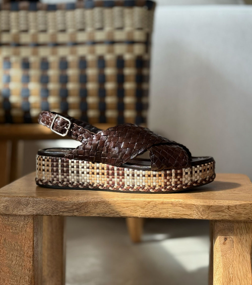 sandales forli 9806 marron