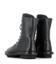 lace-up boots flicker f black red