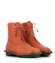 lace-up boots mascha f brandy orange