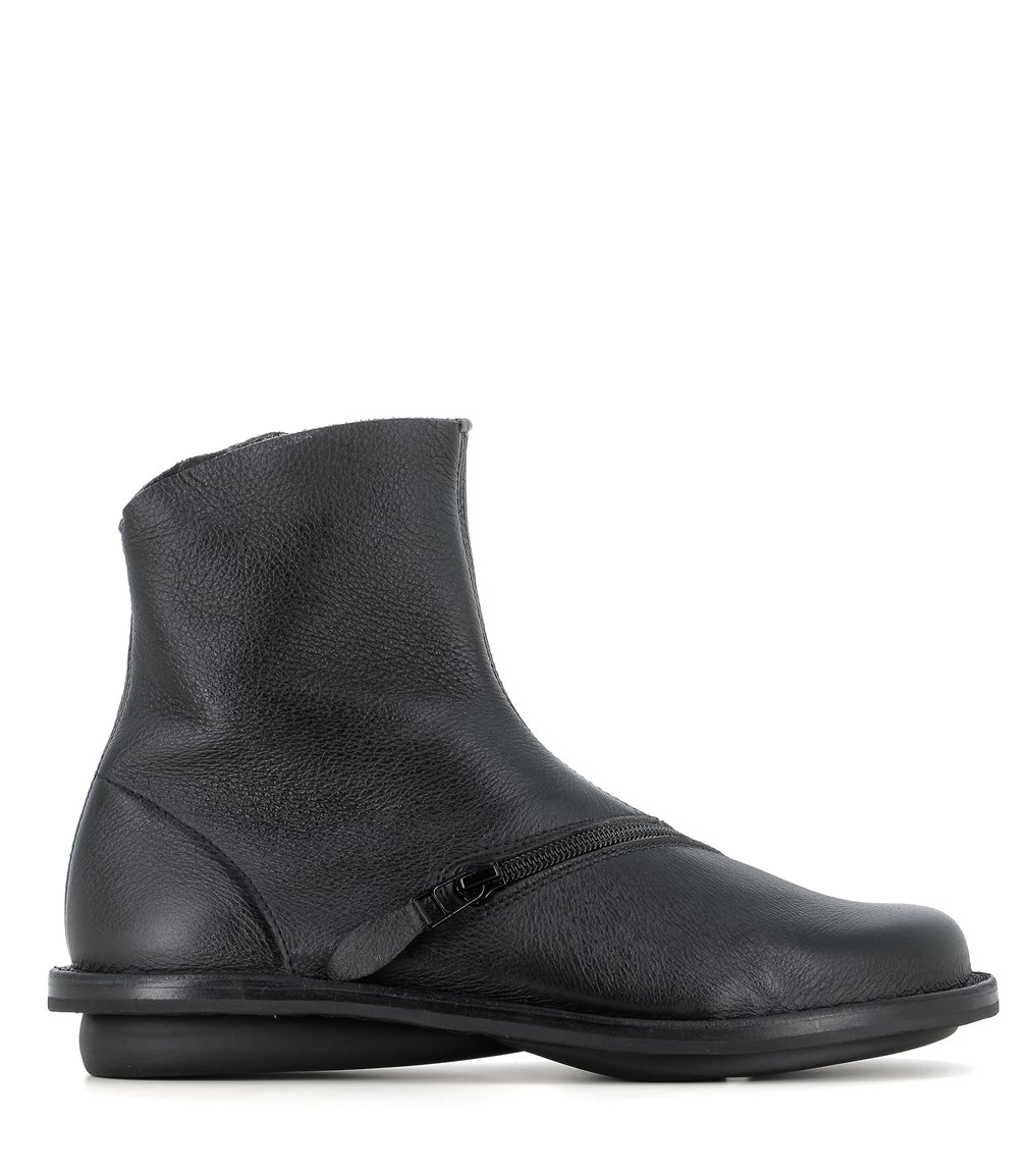 Boots chaussettes en cuir souple Trippen Pluto f noir