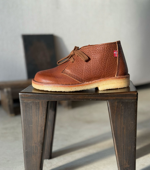 lace-up shoes helsingor 329 nut brown
