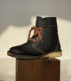 lace-up boots sonderborg 4615 black