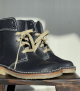 lace-up boots faborg 4600 blue