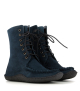 lace-up boots origin timothy teal blue