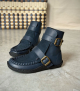 botines origin double-beams azul marino