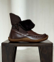bottines fourrées origin orso marron