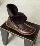 lined slip-on boots origin orso brown