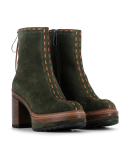 bottines olivia 11781 forest caramel
