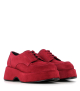 platform loafers fliper 10615 cherry red