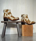 bottines texas 03 cow boots vache
