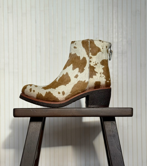 botines texas 03 cow print vaca
