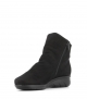 low boots dayton black