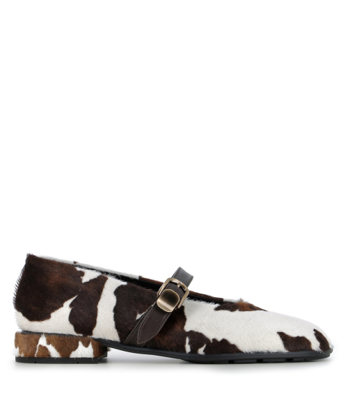 ballerinas molly 11710 ebano cow