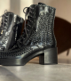 bottines cristin 11163 noir glacé