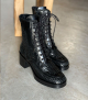 bottines cristin 11163 noir glacé