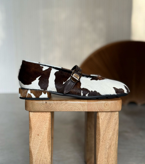 ballerines molly 11710 ebano cow