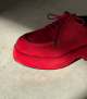 platform loafers fliper 10615 cherry red