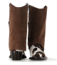 botas cowboy ivette 11824 ebano vaca