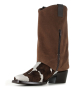 santiag bottes ivette 11824 ebano cow
