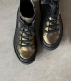 high sneaker 8282 curve patinated bronze gold