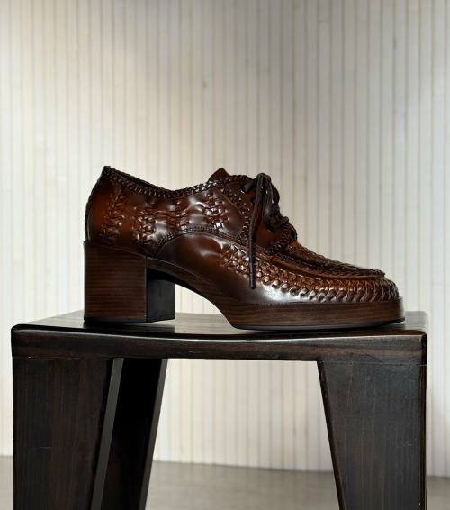 botines cristin 11162 marrón glacé
