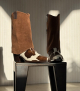 botas cowboy ivette 11824 ebano vaca
