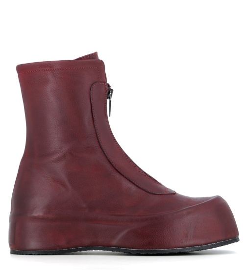 bottines 8760 revers rubino bordeaux