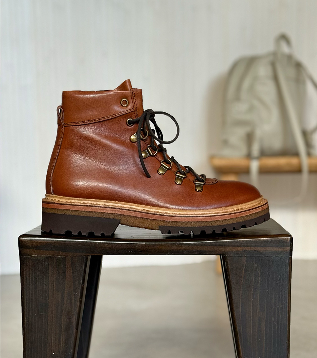 Chaussures de marche élégantes Hike Ollege 25 Vibram de Punto Pigro