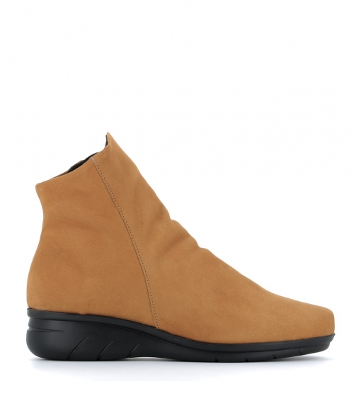 low boots dayton ocre