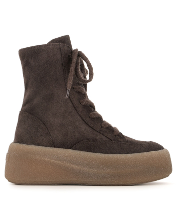 botines f04 crepe marrón...