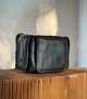 signature cube handbag black