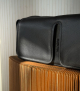 sac oblong signature noir